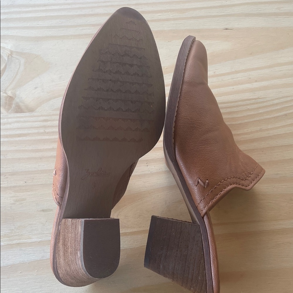 Zodiac Women's  Brown Leather Mules - Picture 10 of 16